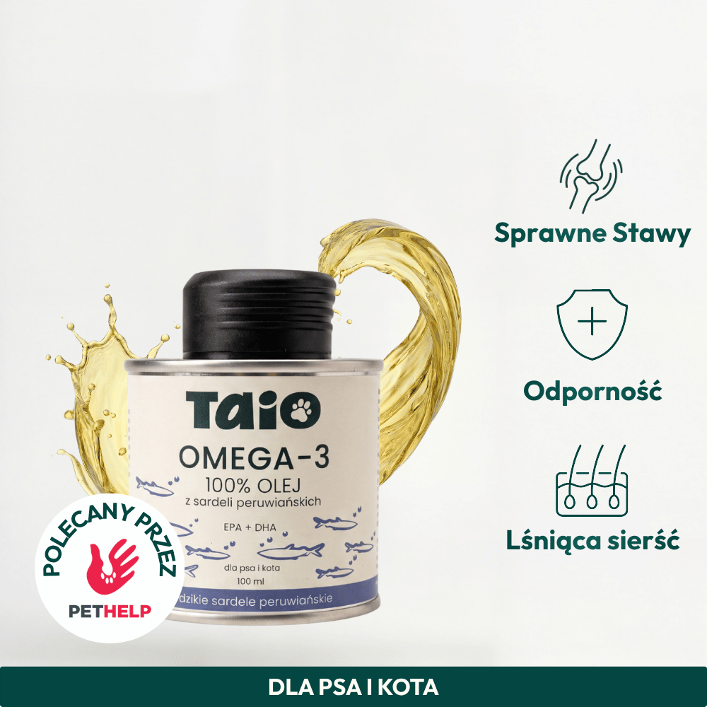 Olej z Sardeli Peruwiańskiej dla psa i kota - 100ml - TAiO