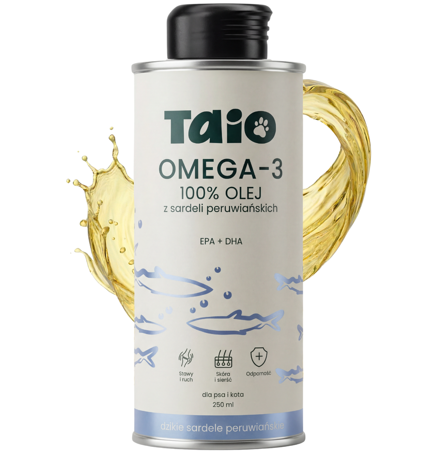 Puszka oleju omega-3 z sardeli peruwiańskiej TAiO