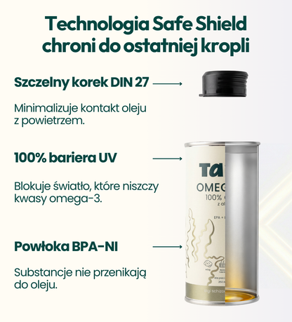 Olej Omega-3 z Alg dla psa i kota
