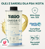 Olej z Sardeli Peruwiańskiej dla psa i kota