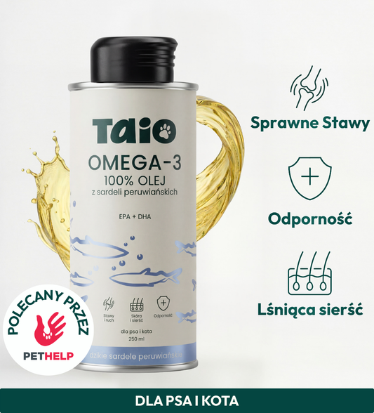 Olej z Sardeli Peruwiańskiej dla psa i kota - TAiO